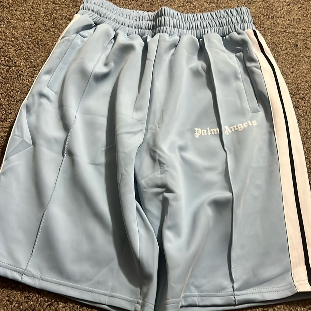 Palm Angel “sky blue” shorts